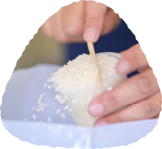 お米の鑑定精米・炊飯